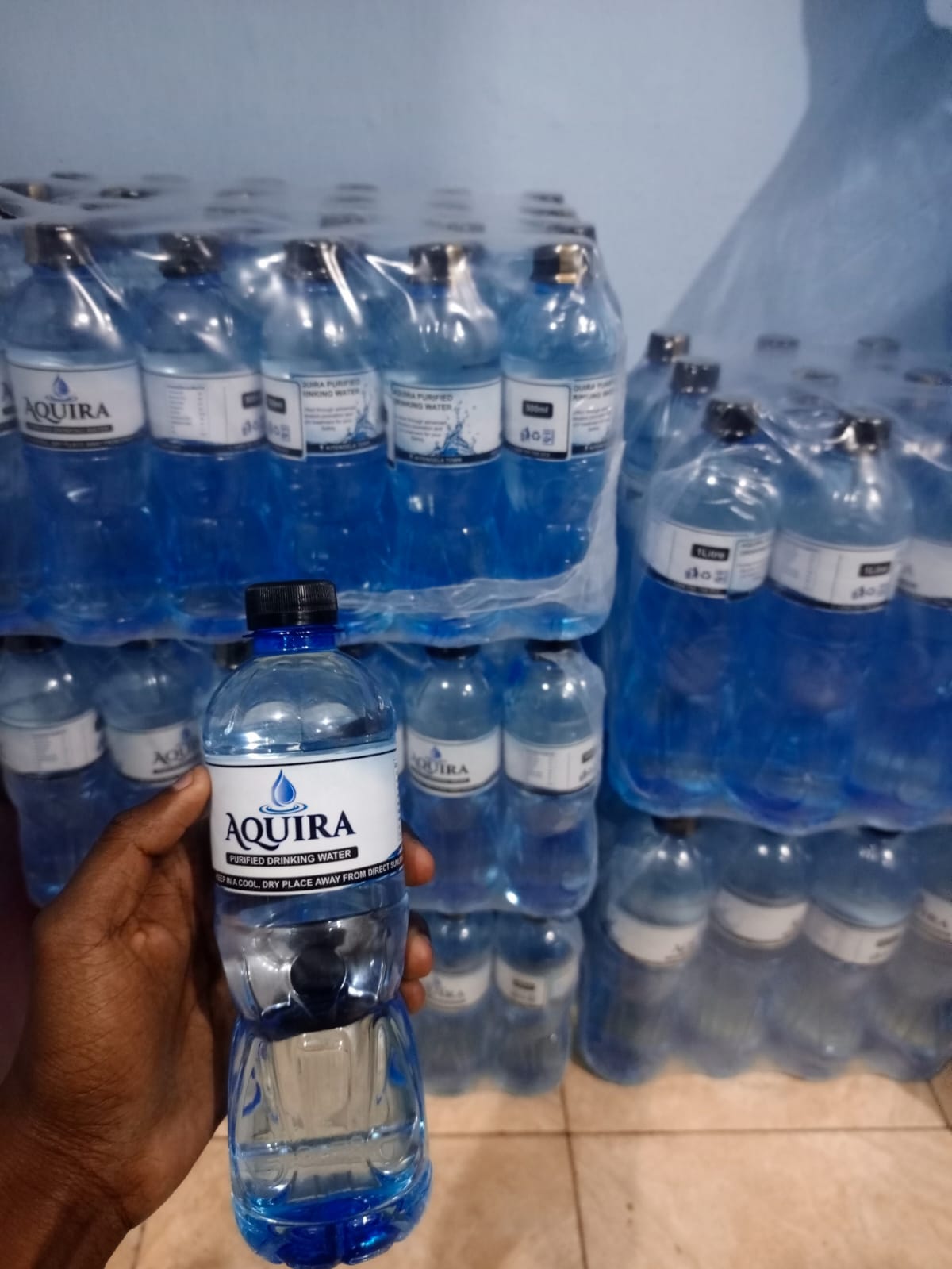 AQUIRA purified drinking water