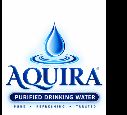 AQUIRA Purified Drinking Water logo